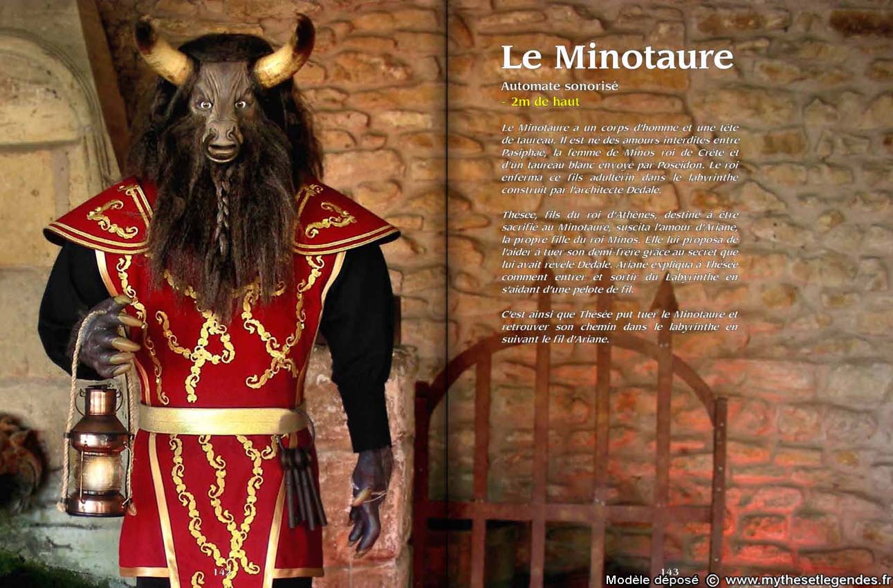 Griechische Mythologie (01b) Minotaure